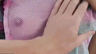 POV Sensual Outdoor Fucking With All Natural Dark Hair babe (Vienna Ebony) -