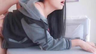 A Pretty Girl at the Beach Fucking a Str