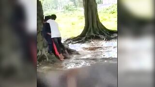 Desi Indian Couple Outdoor sex