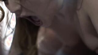 Tattooed Teen pounded by Shemale stepmom