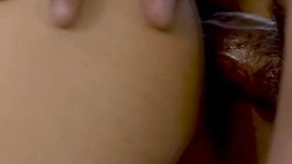 Busty shemale Eva Maxim ass pounded by bf