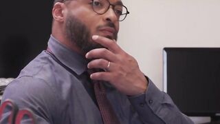 Black dude fucks her tattooed ts boss