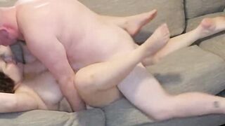 Horny husband fucked by wifes MILF friend