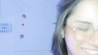 Nerd Babe Loves To Do Deepthroat Cock
