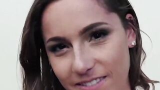 College goddess (Stella Stone) Slides On A Strangers Hard Dick In A