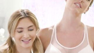 My Step-Daughter Sucked My Boss' Dick With Me