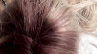 Hot MILF slut whined in pleasure as she jumped on my cock.