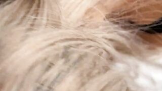 Hot MILF slut whined in pleasure as she jumped on my cock.