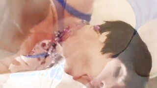 My teacher sucks on my hard boner