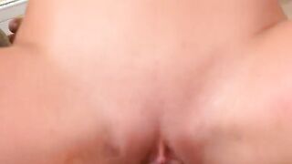 Thick dark hair bad pussy with mouth makes a biggest cock dissapear