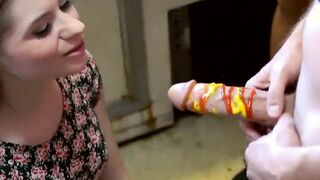 Reality Kings - two sensual 19 year older share a hotdog