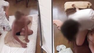 Japanese Wife Sex In Massage Cuckold Hubby Spies