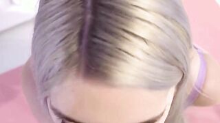 Skinny Big Tits Blonde Russian Fucks In Yoga Pants Eva