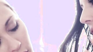Super Sexy lesbians lick each other to insane multiple orgasms