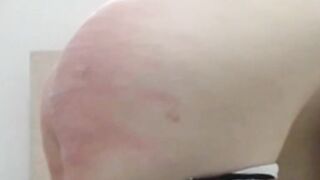 Caning my wife Megan to tears