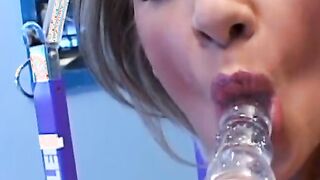 Euro Cutie Martini Goes Deep With Her Sex Toy