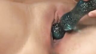 goddess Dildo Fucking With Euro Bombshell