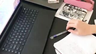 I Fucked that Schoolgirl while she was doing Homework
