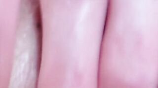 Playful dark hair bae loves to get naked and rub her snatch