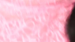 goddess young dark hair girlfriend into pink panties strokes tight pussy