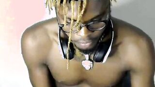 Sensual Black hot Dick Part 2 doing a Cam Show