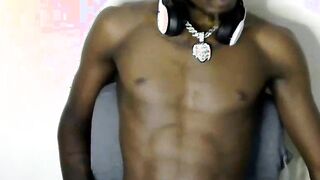 Sensual Black hot Dick Part 2 doing a Cam Show