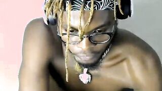 Sensual Black hot Dick Part 2 doing a Cam Show
