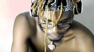 Sensual Black hot Dick Part 2 doing a Cam Show
