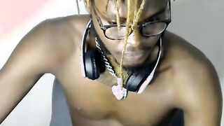 Sensual Black hot Dick Part 2 doing a Cam Show