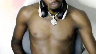 Sensual Black hot Dick Part 2 doing a Cam Show