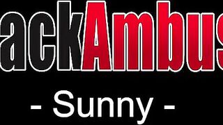 Thick Coed Sunny Takes A African Cock Up The Butt!