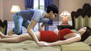 eastern Father in law Fucking Sleeping Daughter After Returning Home