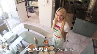 POVD Thanksgiving Cummed Party With Kenzie Reeves