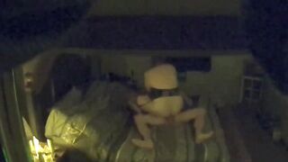 Bull fucks my Beauty slut ex-wifey dressed inside her whore outfit.