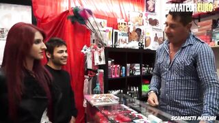 AmateurEuro - hot Italian Valery Vita Rides Her Muscle Mistress