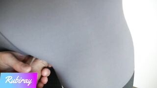 Fitness Beauty Makes Me Cum in Her Underwear And Pull Them inside