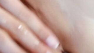 Fit young dark haired Kyla Fox rubs her vagina on camera