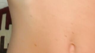 Amazing Beauty blonde star plays with her new glass sex sex toy