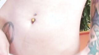 beauty blond cougar Stevie Shae finger boned herself on the pool table
