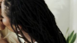 lesbian beauties hot interracial sex