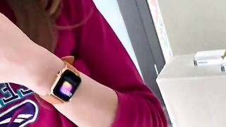 Did you see my scrunchy - POV real sex with cute teen