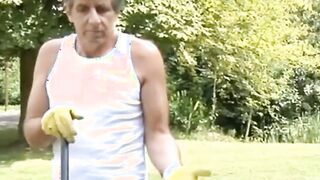 Sweet Blonde Gets an Anal Injection from a Step Dad