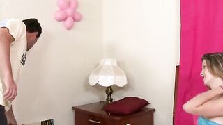 hot blonde teenagers seduces her mature next door