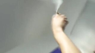 Slutty blonde college snatch with mouth starts dorm room sex party