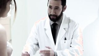 Doctor tricks 19yo virgin into fucking