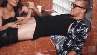 Reality Kings - Crazy latina Katana Kombat smokes cigars and cocks