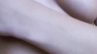 YOUNG SLIM LATINA NATURAL-TIT GIRLFRIEND FUCKS I
