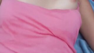 Gigantic-tit red fellatio Bae Khloe Kush rides her BF's big-dick outside
