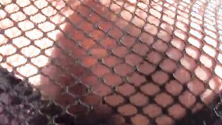 Horny Gigantic-boob bubble-ass blonde hoe Legall fucks hard outdoors