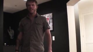 Hot babes Molly Bennette & Riley Reid surprise BF with three-way